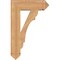 Ekena Millwork Olympic Arts & Crafts Smooth Bracket, Western Red Cedar, 5 1/2"W x 22"D x 34"H BKT06X22X34OLY03SWR - alternate 4